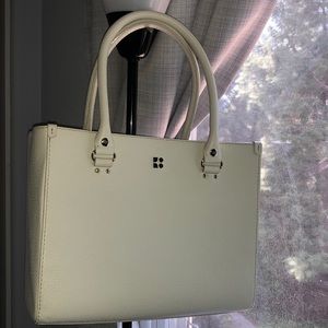 Kate Spade Quinn Tote in Off-white